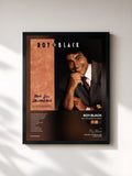#noir Tableau de l'album Zeit Für Zärtlichkeit de Roy Black, cadre noir, imprimé et encadré en France