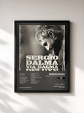 #noir Tableau de l'album Sergio Dalma Via Dalma Deluxe de Sergio Dalma, cadre noir, imprimé et encadré en France