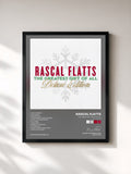 #noir Tableau de l'album The Greatest Gift Of All (Deluxe Edition) de Rascal Flatts, cadre noir, imprimé et encadré en France