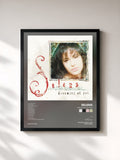 #noir Tableau de l'album Dreaming Of You de Selena, cadre noir, imprimé et encadré en France