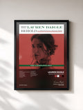 #noir Tableau de l'album Behold: The Complete Set de Lauren Daigle, cadre noir, imprimé et encadré en France