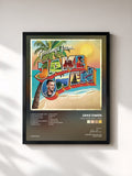 #noir Tableau de l'album Greetings From...Jake de Jake Owen, cadre noir, imprimé et encadré en France