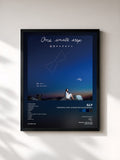 #noir Tableau de l'album One Small Step ~starry sky salad bowl~ de Illy, cadre noir, imprimé et encadré en France