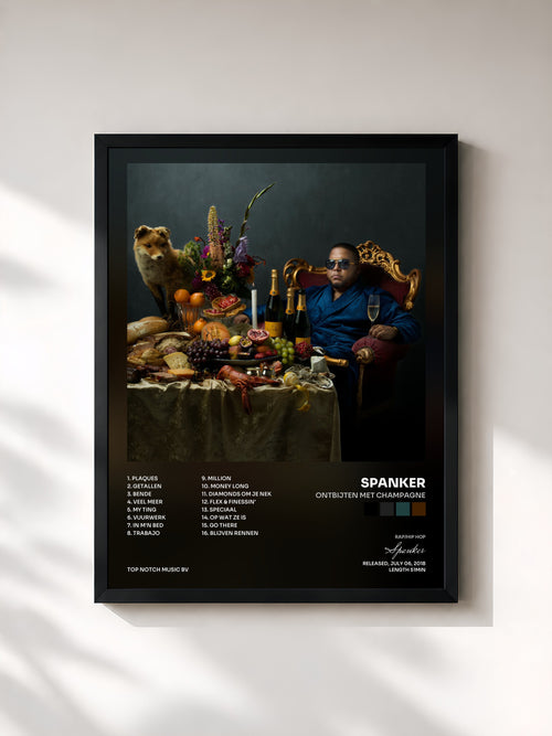 Spanker · Ontbijten Met Champagne — Affiche encadrée