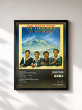 #noir Tableau de l'album One More Mountain de Four Tops, cadre noir, imprimé et encadré en France