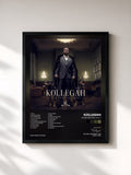 #noir Tableau de l'album Zuhältertape, Vol. 4 de Kollegah, cadre noir, imprimé et encadré en France