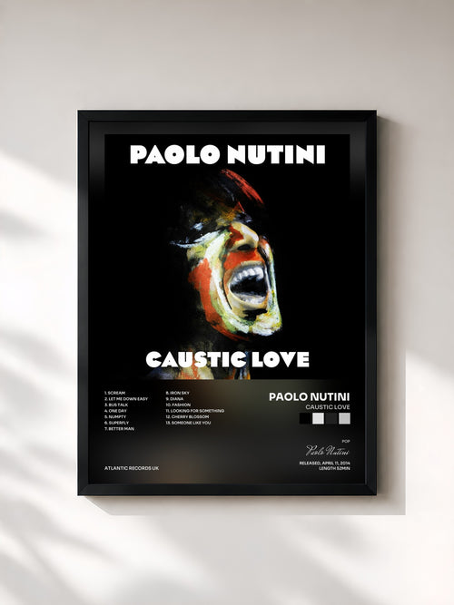 Paolo Nutini · Caustic Love — Affiche encadrée