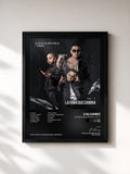 #noir Tableau de l'album La Fama Que Camina, Vol. 2 de J Alvarez, cadre noir, imprimé et encadré en France