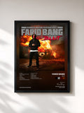 #noir Tableau de l'album Blut de Farid Bang, cadre noir, imprimé et encadré en France