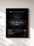 #noir Tableau de l'album Mew with Copenhagen Philharmonic de Mew, cadre noir, imprimé et encadré en France