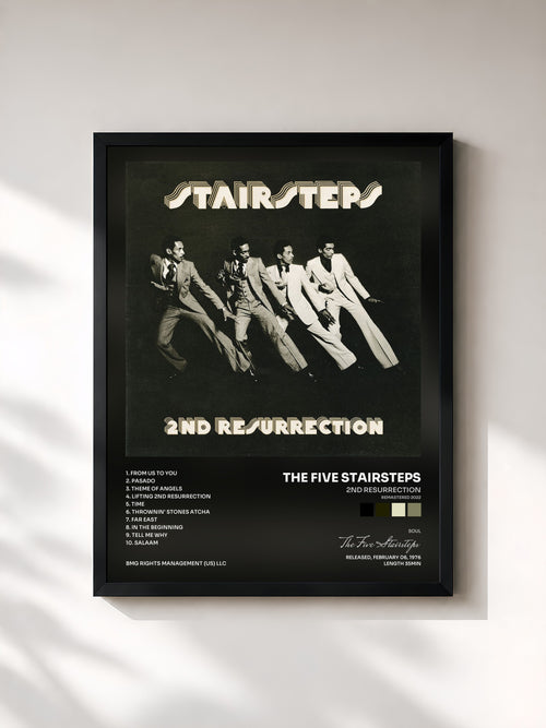 The Five Stairsteps · 2nd Resurrection (Remastered 2022) — Affiche encadrée