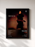 #noir Tableau de l'album Don't Smoke In Bed de Holly Cole, cadre noir, imprimé et encadré en France