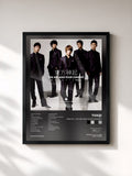#noir Tableau de l'album MIROTIC -The 3rd Asia Tour Concert de TVXQ!, cadre noir, imprimé et encadré en France