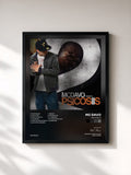 #noir Tableau de l'album Psicosis 2 de MC Davo, cadre noir, imprimé et encadré en France