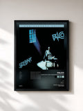 #noir Tableau de l'album Einzelhaft 25th Anniversary Edition de Falco, cadre noir, imprimé et encadré en France