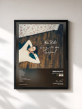 #noir Tableau de l'album Sing To Me Instead de Ben Platt, cadre noir, imprimé et encadré en France