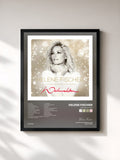 #noir Tableau de l'album Weihnachten de Helene Fischer, cadre noir, imprimé et encadré en France