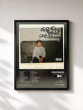 #noir Tableau de l'album Super Genkidama de Farid Bang, cadre noir, imprimé et encadré en France