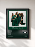 #noir Tableau de l'album Christmas Carols de Cimorelli, cadre noir, imprimé et encadré en France