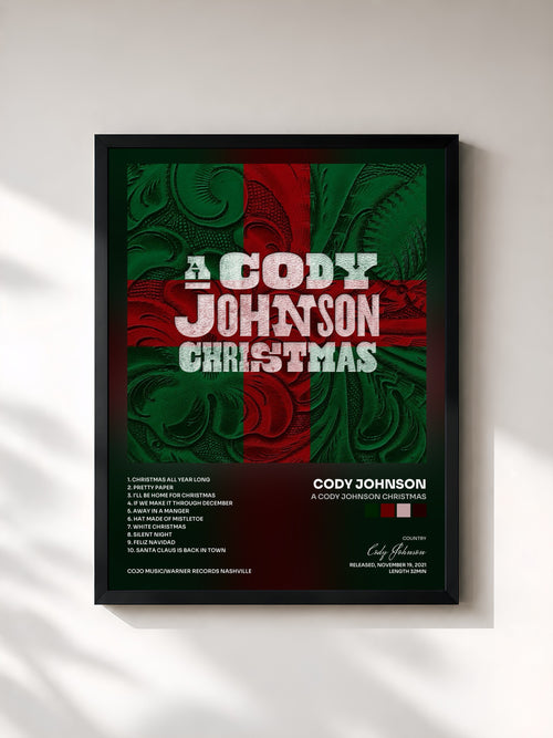 Cody Johnson · A Cody Johnson Christmas — Affiche encadrée