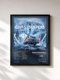 #noir Tableau de l'album Ghostbusters: Frozen Empire (Original Motion Picture Soundtrack) de Dario Marianelli, cadre noir, imprimé et encadré en France