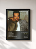 #noir Tableau de l'album It's Your Night de James Ingram, cadre noir, imprimé et encadré en France