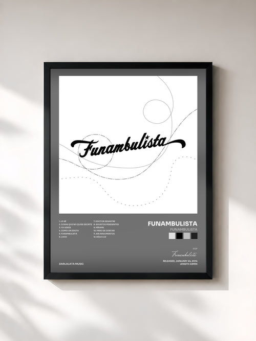 Funambulista · Funambulista — Affiche encadrée