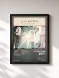 #noir Tableau de l'album The Road To Here de Little Big Town, cadre noir, imprimé et encadré en France