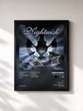 #noir Tableau de l'album Dark Passion Play de Nightwish, cadre noir, imprimé et encadré en France