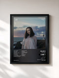 #noir Tableau de l'album Cape God (Deluxe) de Allie X, cadre noir, imprimé et encadré en France