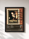 #noir Tableau de l'album Neffa E I Messaggeri Della Dopa de Neffa, cadre noir, imprimé et encadré en France