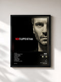 #noir Tableau de l'album Filippo Neviani de Nek, cadre noir, imprimé et encadré en France