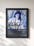 #noir Tableau de l'album Vicio de Pedro Fernández, cadre noir, imprimé et encadré en France