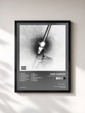 #noir Tableau de l'album Los Rompecorazones, Vol. 2 de Kidd Voodoo, cadre noir, imprimé et encadré en France