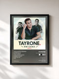 #noir Tableau de l'album Tayrone em Casa - Pt.1 de Tayrone, cadre noir, imprimé et encadré en France