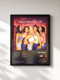 #noir Tableau de l'album Elle'ments (Special Winter Edition) de No Angels, cadre noir, imprimé et encadré en France