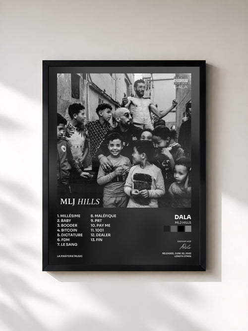 Dala · MLJ Hills — Affiche encadrée