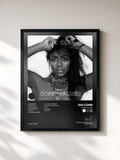 #noir Tableau de l'album Corr Values de Ida Corr, cadre noir, imprimé et encadré en France