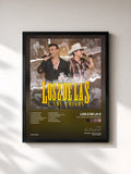 #noir Los 2 di la S Y Sus Amigos de Los 2 de la S in stampa incorniciata, cornice nera, stampata e incorniciata in Francia