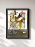 #noir Tableau de l'album All Original Boomshell de Wayne Wonder, cadre noir, imprimé et encadré en France