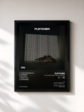 #noir Tableau de l'album you ruined new york city for me de FLETCHER, cadre noir, imprimé et encadré en France