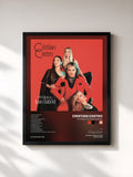 #noir Tableau de l'album Mi Tributo a Juan Gabriel de Cristian Castro, cadre noir, imprimé et encadré en France