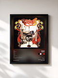 #noir Tableau de l'album The Best de Naif, cadre noir, imprimé et encadré en France