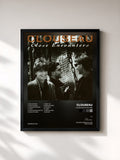 #noir Tableau de l'album Close Encounters de Clouseau, cadre noir, imprimé et encadré en France