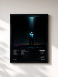 #noir Tableau de l'album STAY HIGH de Ufo361, cadre noir, imprimé et encadré en France