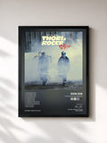 #noir Tableau de l'album Thori & Rocce Remix EP de Don Joe, cadre noir, imprimé et encadré en France