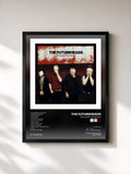 #noir Tableau de l'album This Is Not The World de The Futureheads, cadre noir, imprimé et encadré en France