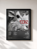 #noir Tableau de l'album LAY 02 SHEEP de LAY, cadre noir, imprimé et encadré en France