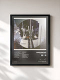 #noir Tableau de l'album Fuerteventura de Russian Red, cadre noir, imprimé et encadré en France