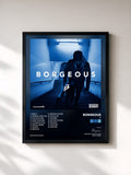 #noir Tableau de l'album 13 de Borgeous, cadre noir, imprimé et encadré en France
